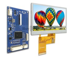 4.3 inch IPS TFT Display Module 480x272,VGA,Video AV Driver Board
