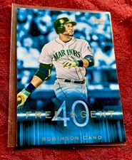Robinson Cano 2015 Topps Update Insert # F40-2 Free Agent Baseball Card