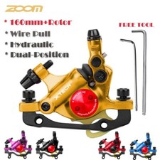 ZOOM HB100 MTB Hydraulic Line Pulling Disc Brake Set Bike Calipers Fit SHIMANO