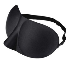 2PCS Unimi Eye Mask Soft Padded 3D Sleep Cover Travel Rest Blindfold 50shades Gr