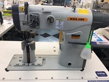 KELLOU TWIN NEEDLE NEW  POST BED  INDUSTRIAL SEWING MACHINE DIRECT DRIVE