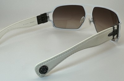 CHROME HEARTS Rehab-I Square Sunglasses RARE Japan frame White 