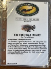 Fishy Pete's Fly Club ~ Fly Fishing / Tying Cards ~ Western Set #1 Dries