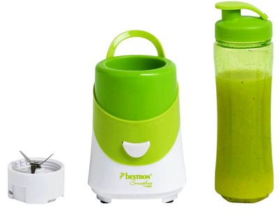 Bestron ASM250G Mobile Standmixer Smoothie Frucht Cocktails Mixer Kanne 0,6l