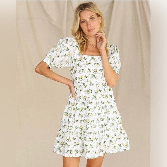 Faithfull the Brand Dulcia Mini Dress | eBay