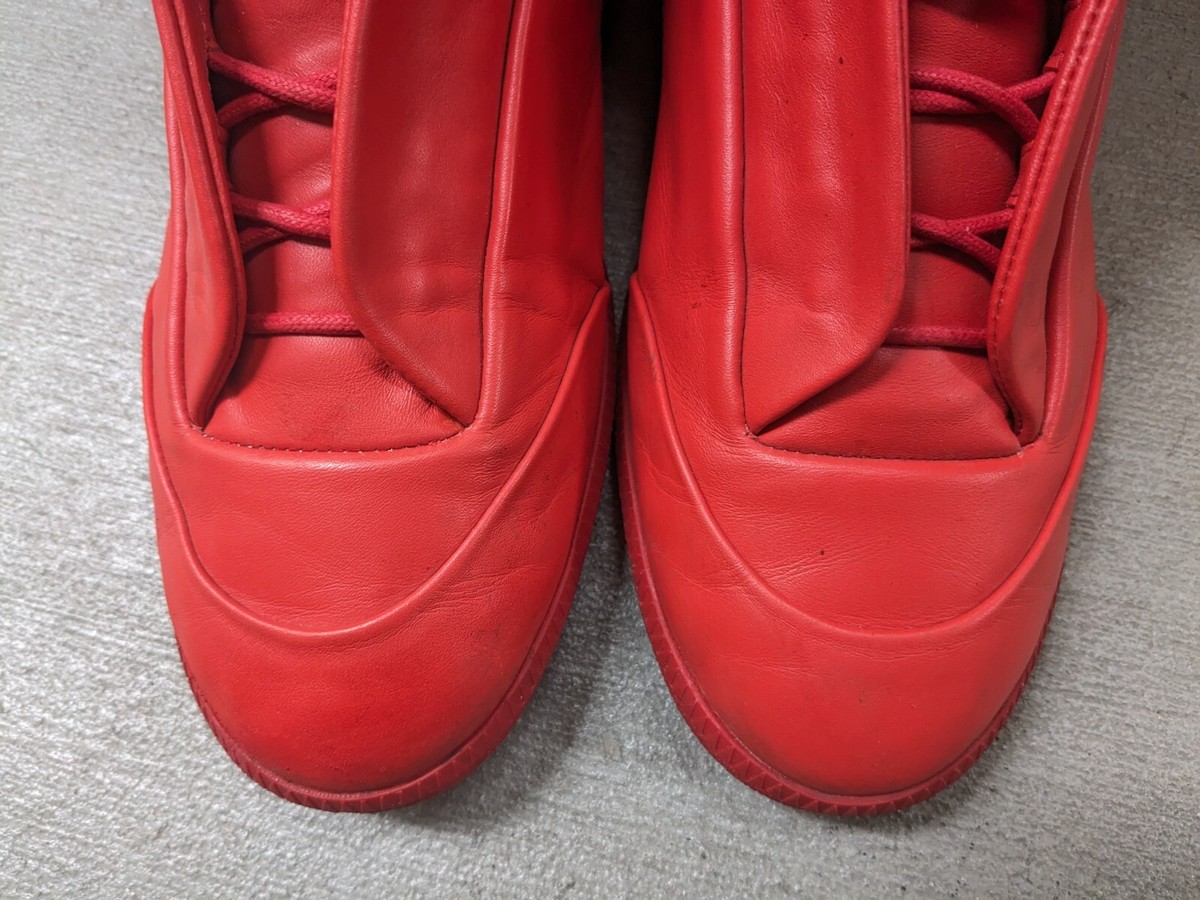最終SALE！！Maison Margiela Maison Margiela Future Black Gold Men 10 43 Leather High Top