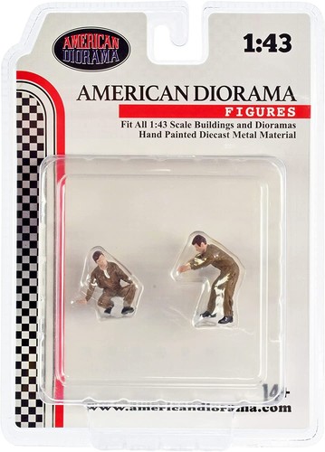 Juego de figuras de metal diecast diecast día de la carrera escala 5 1/43 38363 - Imagen 2 de 4
