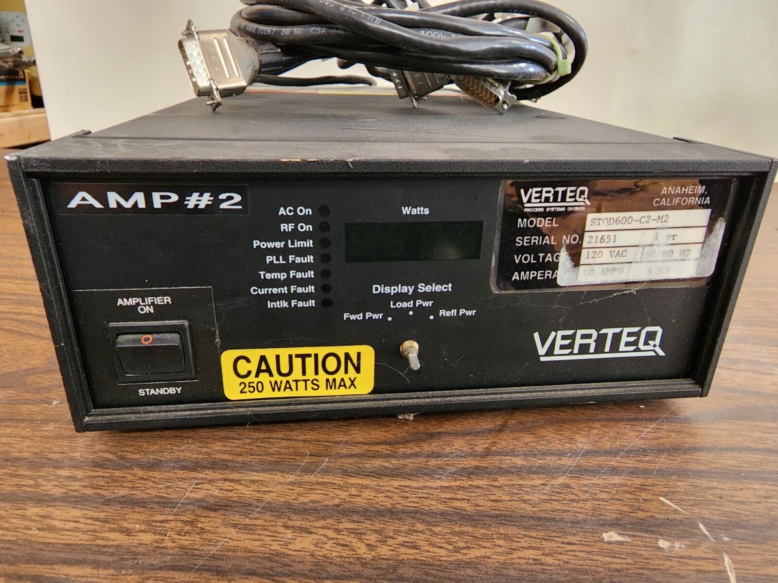 Verteq STQD600-C2-M2 Amplifier