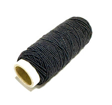 Elastisches Nähgarn 1mm 20m 0,07€/m Smokgummi schwarz weiß grau beige Hutschnur