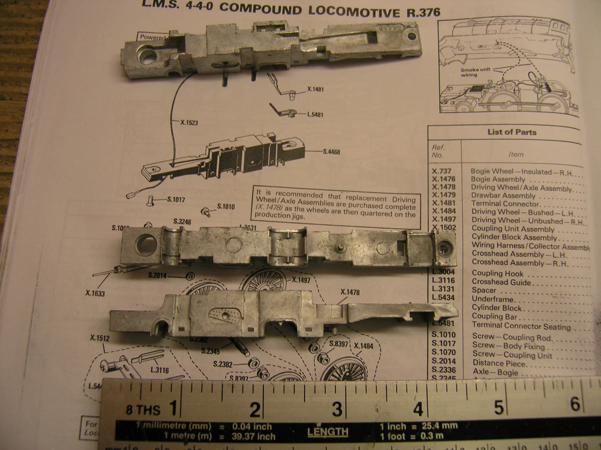 Hornby spares on ebay hotsell