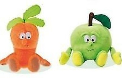 Vitamini Coop Plüsch Karotte + Apfel Superfrisch Lidl Goodness Gang Plüschtiere