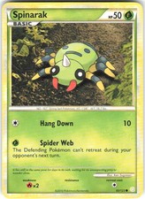 Spinarak 83/123 HeartGold & SoulSilver Pokemon MP on eBay