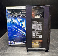 20th Century Fox Edward Scissorhands Vhs 1990 Pg-13 Ntsc 10th Anniv. Burton 20th Century Fox Edward Scissorhands Vhs 1990 Pg-13 Ntsc 10th Anniv. Burton