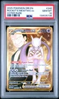 2025 POKEMON DRI EN-DESTINED RIVALS HYPER RARE TEAM ROCKET'S MEWTWO EX PSA 10