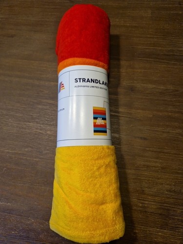 Aldi Aldimania Strand Limited Edition 90x170 cm bunt Badetuch Handtuch - Bild 2 von 2