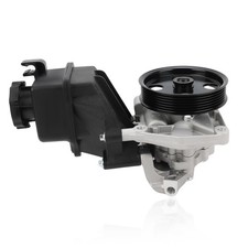 WMPHE Power Steering Pump with Pulley  Reservoir Compatible with Mercedes-Be...