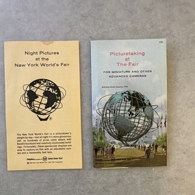 Kodak Picturetaking Guides 1964-65 New York World's Fair World's Fairs Theme