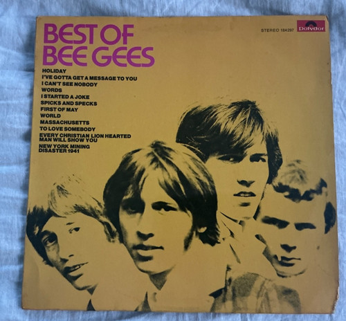 Bee Gees Best Of Record LP ATCO SD 33-292