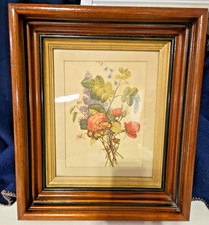 Classic Bunch Of Roses and Flowers- Framed Wall Art Print