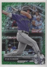 2017 Bowman Chrome Prospects Green Shimmer Refractor /99 Ryan McMahon 0c2