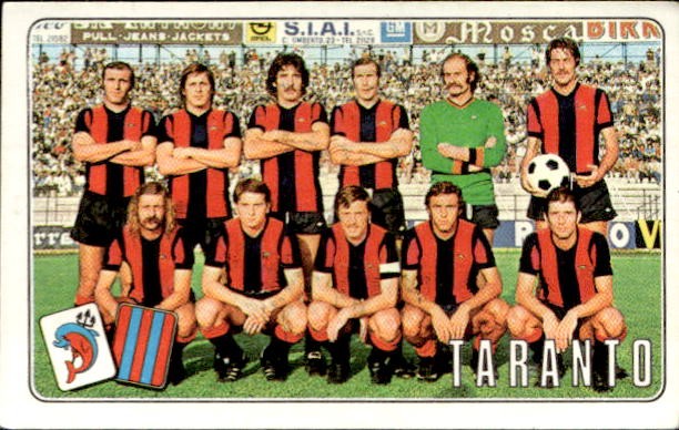 Figurina Calciatori Panini 1976/77 # 502 Taranto Squadra