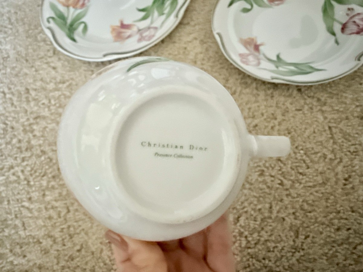Christian Dior Provence Collection Normandie Dinnerware Set Tulip