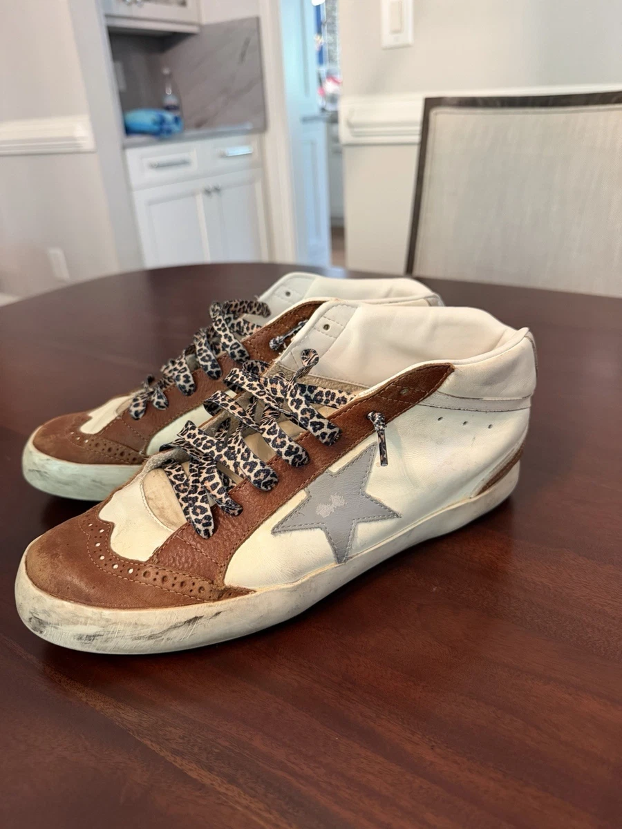 Golden Goose Mid Star Brown for sale | eBay