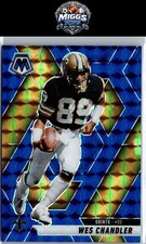2025 Panini Mosaic #74 Wes Chandler Mosaic Blue #/99