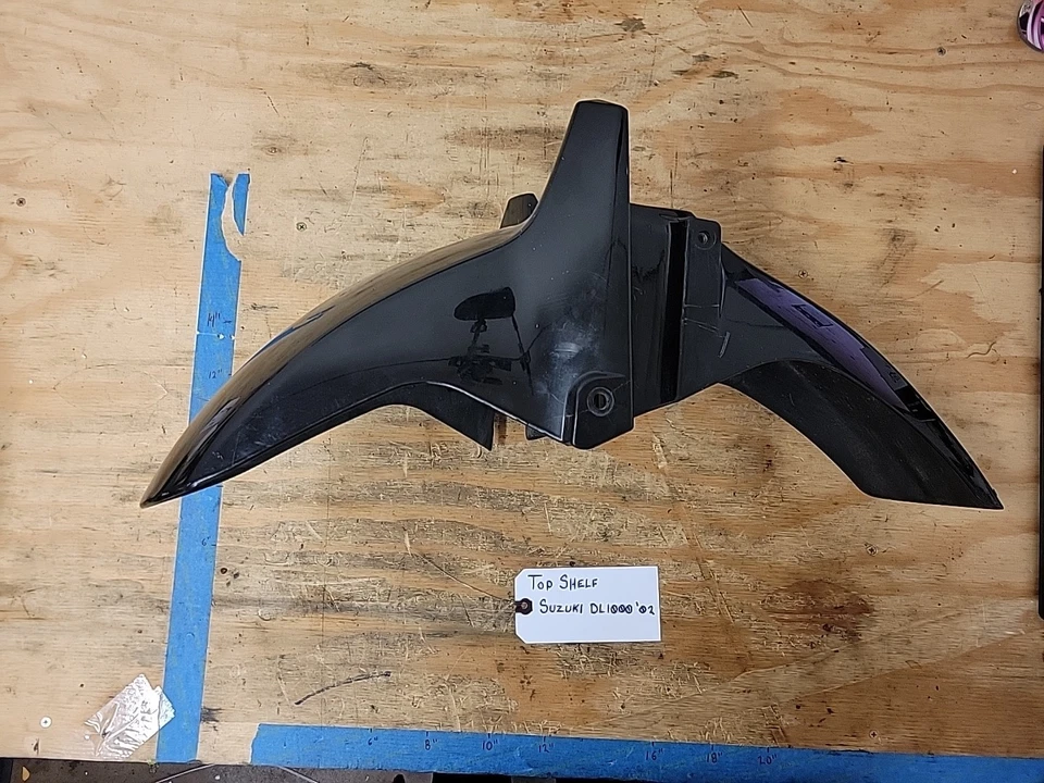 Guardabarros delantero Suzuki 2002 DL 1000 Vstrom negro 53111-06G01-YAY  Foto 2 de 4