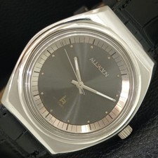 ALLWYN 6300A HAND-WINDING VINTAGE INDIA MENS ORIGINAL DIAL WATCH a706224-1