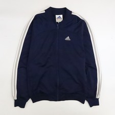 Vintage Adidas Track Jacket Size Medium Blue