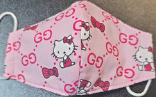Handmade Pink Hello Kitty Face Mask KIDS M1010