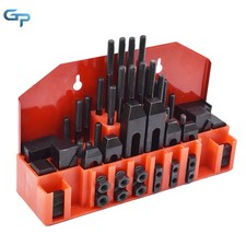 58 Pack Pro-Series 7/16" T-Slot Clamping For Mill Set Up Set 3/8-16