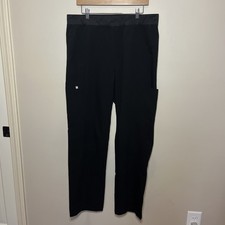 Figs Technical Collection Men  s Cargo Scrub Pants Style T2001 Black XL Medical