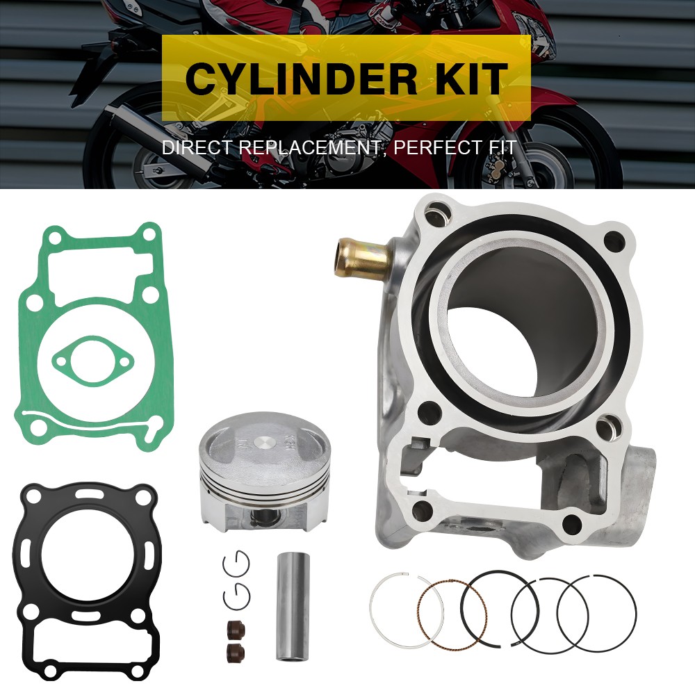58Mm Complete Cylinder Piston Kit Fits Honda CBR125R 2004-2017 12100-KGH-900 Uk