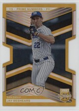 2023 Panini Elite Extra Edition Gold Prime Numbers Die-Cut /10 Jay Beshears 0a3