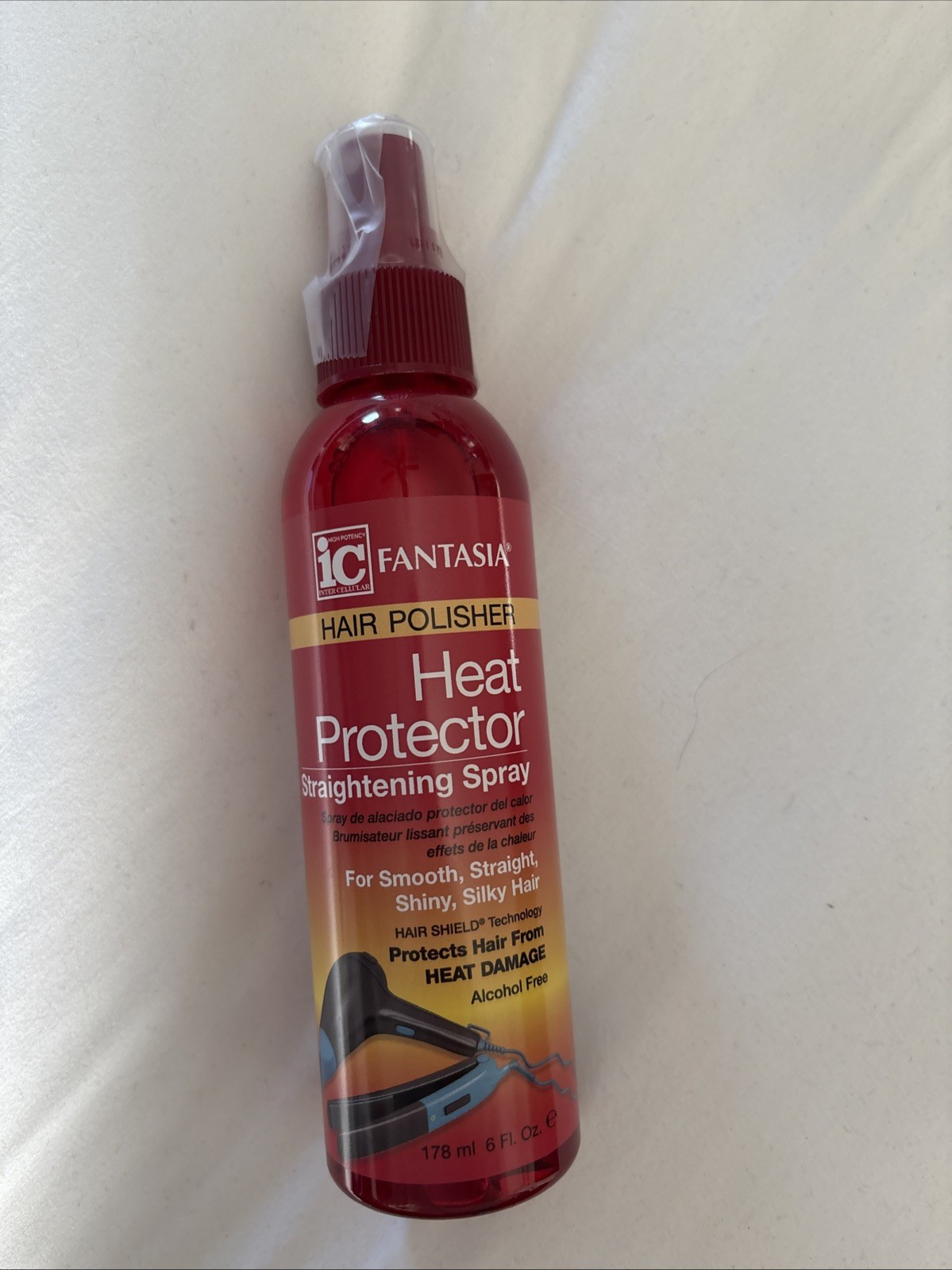 2 PACK  Fantasia Hair Polisher Heat Protector Straightening 