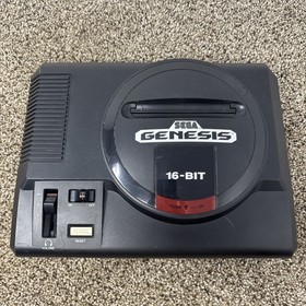 Sega Genesis Model 1601 Gen 1 Console System Bundle - Tested and Works