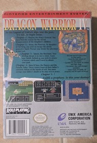 Enix Dragon Warrior IV Nintendo NES NTSC-U/C (US/Canada) RPG Manual 1992