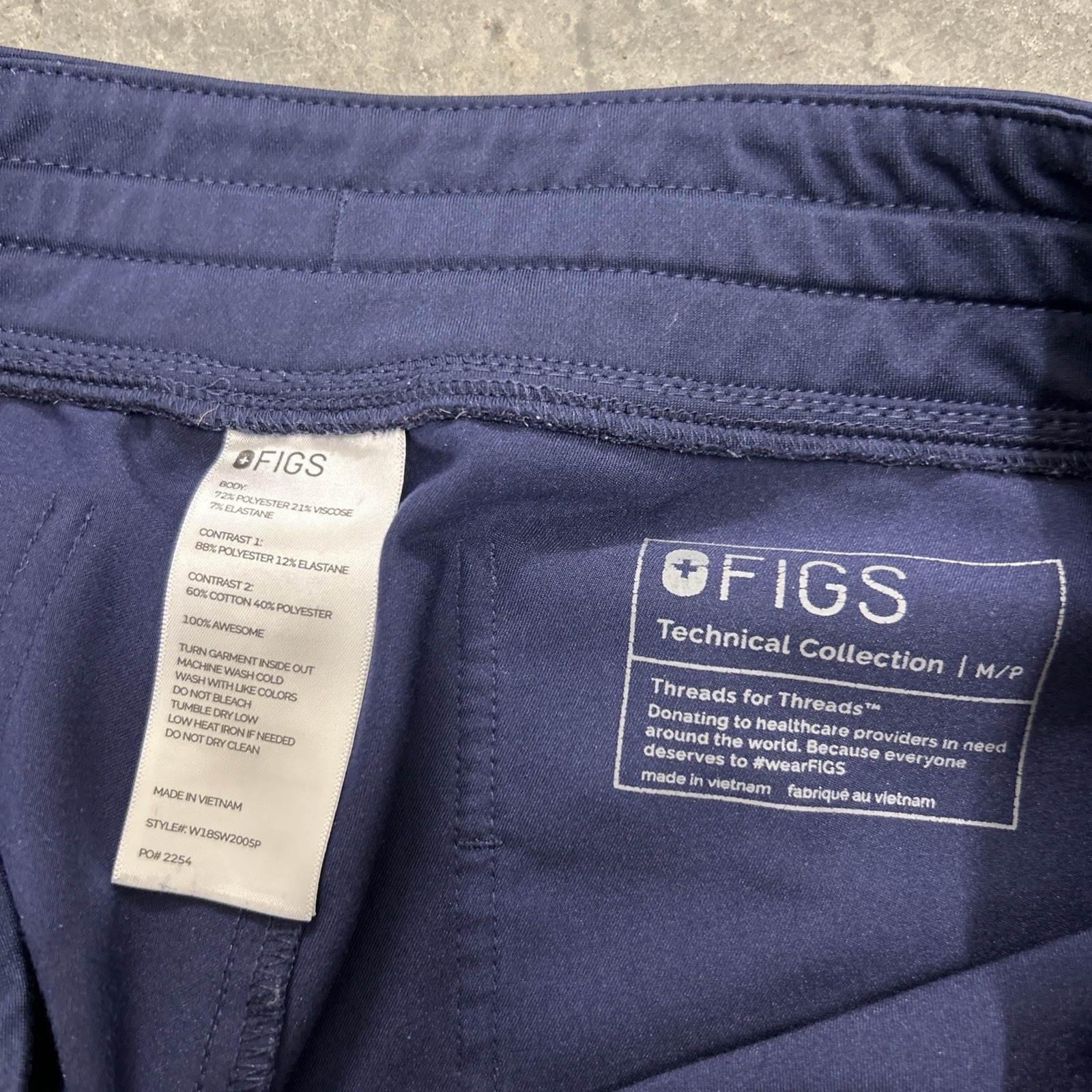 Figs Technical Collection Navy Pride Set Women's … - image 9
