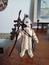 Vintage Star Wars 1983 Logray Ewok Medicine Man Figure Complete NO REPRO  MACAU