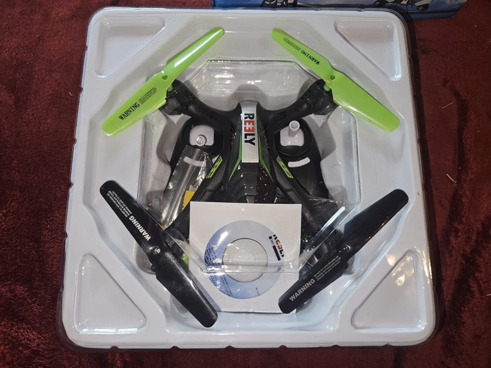 Reely Power Drohne XL Quadcopter 2,4Ghz RTF Return Funktion LED Beleuchtung Top - Bild 2 von 4