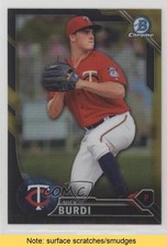 2016 Bowman Chrome Prospects Black & Gold Refractor Nick Burdi #BCP226 READ 0b3