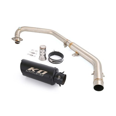For LIFAN KPT200 2019-2025 KPM200 Exhaust System Header Pipe Muffler Escape Pipe