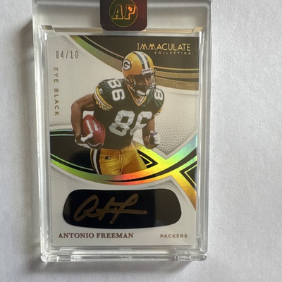 #ad #ad Panini Immaculate Eye Black Antonio Freeman Packers Auto #IEB AFN 04 10 2025 $19.99