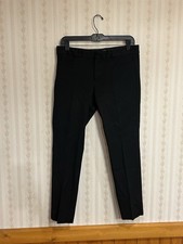Banana Republic Sloan Dress Pants Women  s Size 4 Black Mid Rise