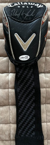 PGA Golf Great Phil Mickelson Autographed Callaway Golf Club Head Cover JSA COA