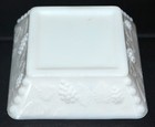 🌟 Vintage Westmoreland Square White Milk Glass Ashtray Harvest Paneled Pattern — photo 7