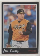 2019 Topps Heritage Minor League Edition Black /50 Jose Suarez #42 u5u