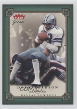 2004 Fleer Greats Green/Red 132/500 Drew Pearson #68 HOF 0v3r